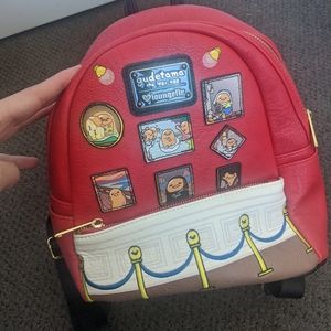 Gudetama x Loungefly mini backpack museum edition